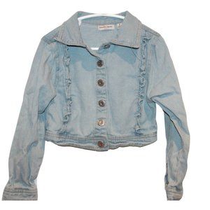 2/$20 🏷 Girls Nanette Lapore Jean Jacket Size 5